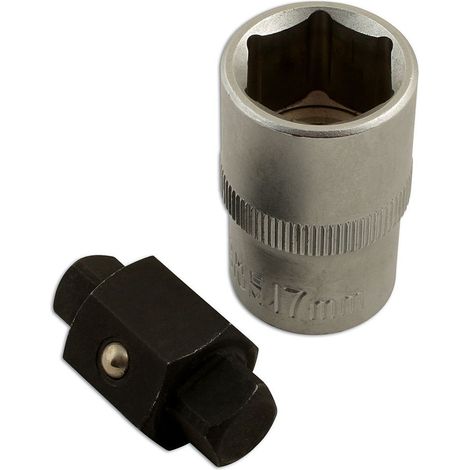 Laser 6065 Chiave per Tappo di drenaggio - 8/10 mm Quadrata