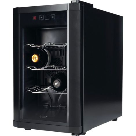 Cave à vin de service 8 bouteilles Double Vitrage Ecran LED Tactile - Petite cave à vin GSC