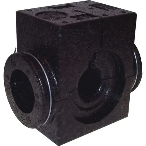 Danfoss Cubierta aislante EPP DN 50, negro hasta 120 C, para USV-I/M, 003L8138