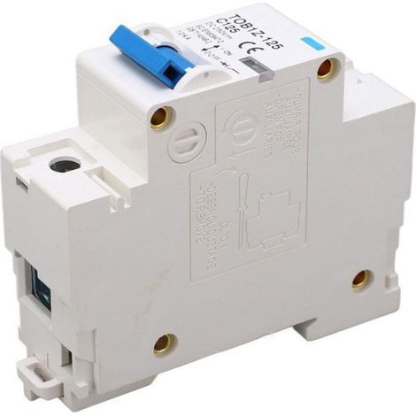 Disjoncteur Dc - 125 A - 250 V Dc - Montage Rail Din 35 Mm - Pour Systeme Solaire Photovoltaique - 1 Unite (1/5)