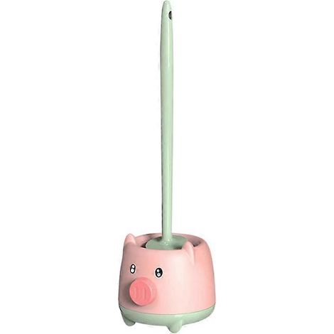 Brosse et support pour cuvette de toilettes, ensemble de nettoyage compact pour cuvette de toilettes (1/5)