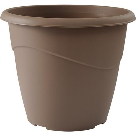 Vaso da giardino da 23 litri - Rif R018140 Br T Sx10 Colore Taupe