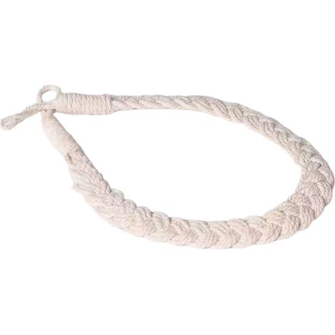 Porte-Rouleau De Papier Toilette Corde Suspendu Support De Rouleau Rétro pour Salle De Bain Ou Cuisine Compact Et Pratique (1/5)