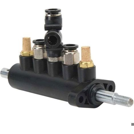 Changeur de pneus, Machine de commande d'air, Valve à pédale, 5 voies en alliage d'aluminium, Distance de trou de 36mm, fournitures (1/5)