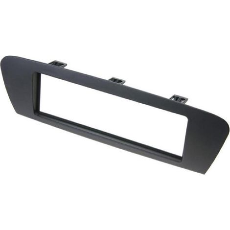 Facade Autoradio FA171B compatible avec Renault Scenic 3 09-15 - Brun fonce