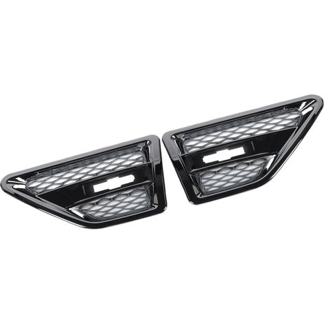 paire de grilles de ventilation latérales électroplaquées de remplacement pour Freelander LR2 2007‑2014 (1/5)