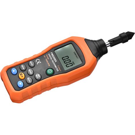 PEAKMETER PM6208A Tachymètre numérique à contact, testeur de vitesse de moteur (1/5)