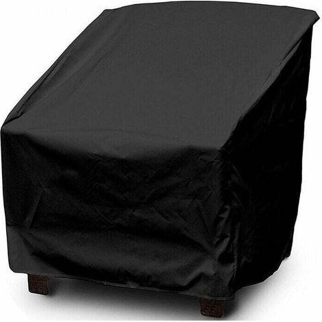 Housse De Protection Pour Chaise De Jardin, Housse Imperméable Pour Fauteuil Extérieur,Bâche Pour Chaise Lounge Banc Sofa En 420d Tissu Oxford,Durable Et Coupe-Vent,80x85x92-Paquet Unique (1/4)