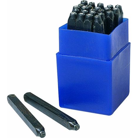 Metrica 70102 Punzoni Serie Alfabeto, H 2 mm