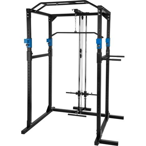 Rack - Cage de Musculation Abdominaux et haltérophilie. Confortable et de Qualité (1/5)