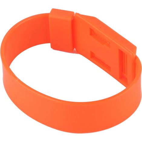 Lot de 10 colliers d'identification pour chèvres et moutons, anneaux de marquage pour bétail, matériel agricole, 36 cm, orange (1/5)