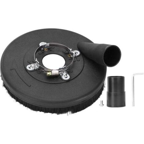 Cache-Poussière pour Meuleuse d'Angle, Couvercle de Protection pour Collecteur de Poussière de Broyage à Sec de 7 Pouces pour Broyeur de Béton de Meuleuse d'Angle 180/230mm B-180G
