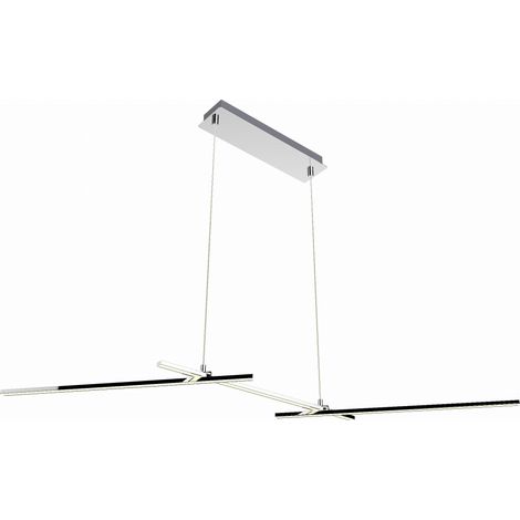 Lampadario Candellux Thasos LED 3 luci cromo 4000K (1/4)