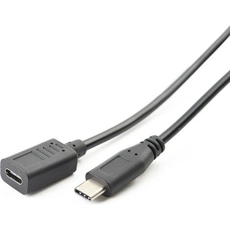 Typ-C Stecker auf Typ-C Buchse Adapterkabel zum Laden und zur Datenübertragung von Android-Telefonen, Länge 1,5 Meter. (1/5)