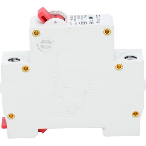Disjoncteur Miniature 63A - Protection Fuite 1P 230-400V - Montage Rail Din Usage Domestique Commercial - 1 Piece (1/5)