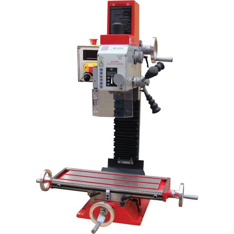 BOHRMASCHINE FRÄSMASCHINE METALLBEARBEITUNG 230V HOLZMANN BF20V