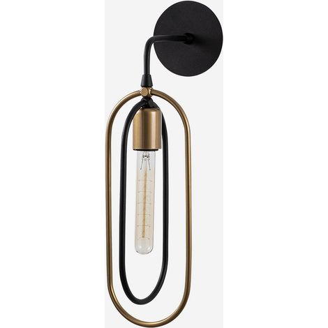Aplique de pared de metal E27 diseño moderno Cerco (1/5)