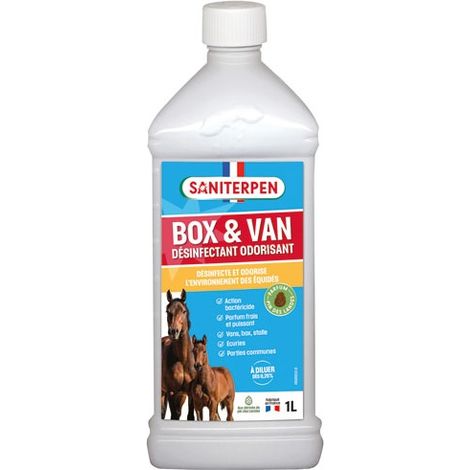 SANITERPEN - Saniterpen désinfectant odorisant box & van 1L (1/6)