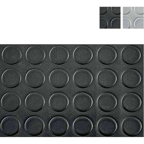 Pavimento Pvc Bollo Mm 1,0 H 100 M 25 Nero Xtra