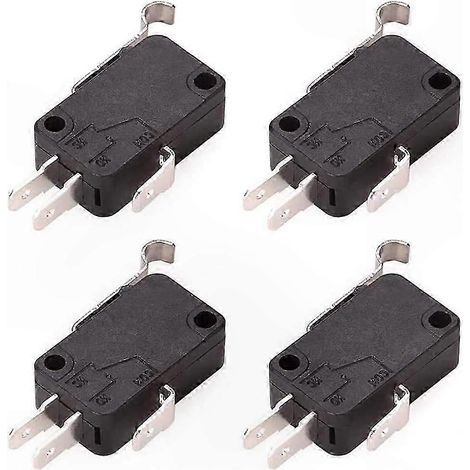 Jeu de 4 micro-interrupteurs 2 et 3 broches pour chariots de golf DS et Precedent, pièce de rechange 1014807, compatible remplacement. (1/5)
