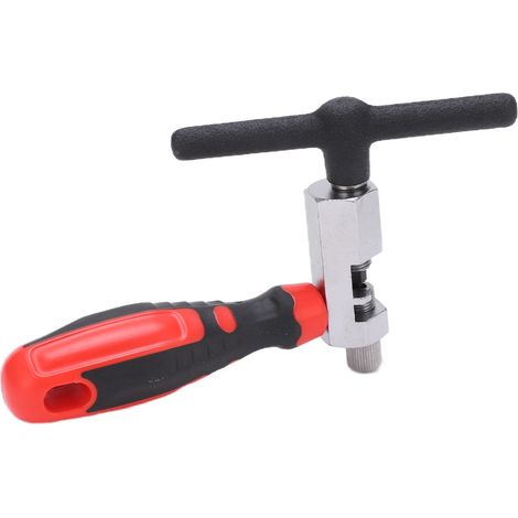 Tronçonneuse de Chaîne en Acier Carbone Universelle pour Vélos de Route et Montagne avec Poignée Ergonomique