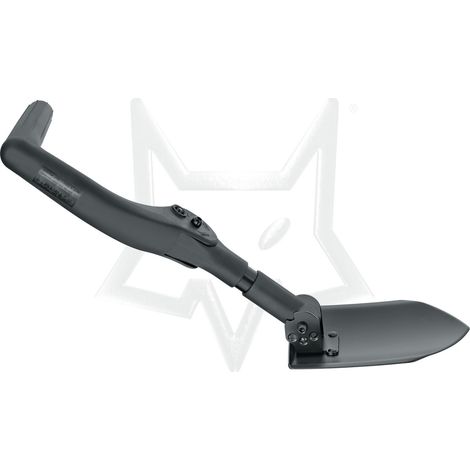 Fox Field Pala, AISI 420 en acier inoxydable, HDL pliable en fibre de nylon et verre, nylon C / doublure