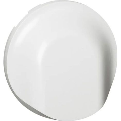 Legrand – Enjoliveur Céliane pour sortie de câble – Blanc – Montage facile sur mécanismes 067181 et 067183 – Compatible avec bornes de raccordement