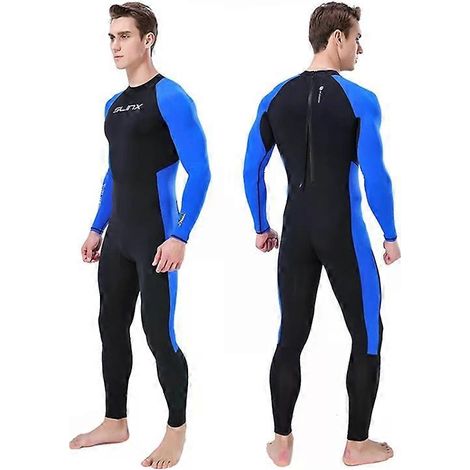 Combinaison intégrale de plongée en lycra à séchage rapide pour homme - SLINX, taille XL (1/5)