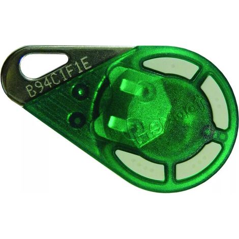 Télécommande bi-tech 4 boutons - EVICOM - Vert