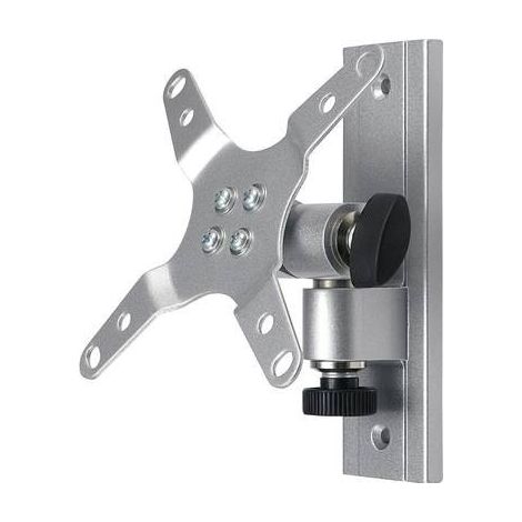 SpeaKa Professional SP-6444404 1 parte Supporto a muro per monitor 33,0 cm (13) - 76,2 cm (30) Argento Inclinabile, G (1/4)