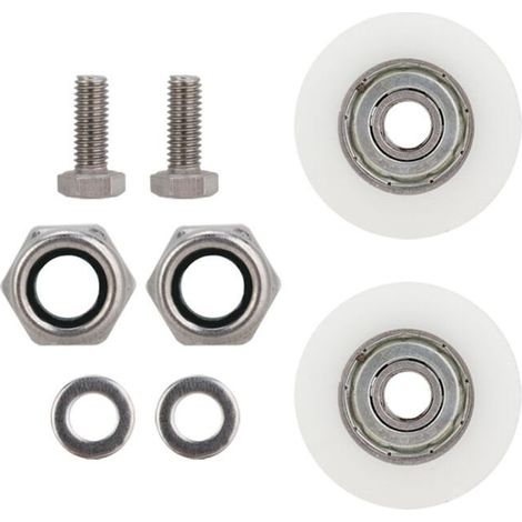 Kit De Remplacement De Roues De Porte Coulissante De Serre De 30 Mm De Diamètre pour Serre, Accessoire pour serre (1/4)