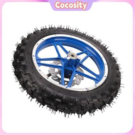 Cocosity Roue de moto tout-terrain Ensemble De Pneus De Jante 2.5-10 Roue De Vélo De Saleté Avec moto avec (1/5)