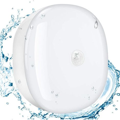 Battery Powered LED Ceiling Light Wireless Motion Sensor Light 300 Lumens 5W for Indoor Outdoor, Closet, Pantry, Stair, Garage, Basement, Shower(6500K Daylight White) (1/5)