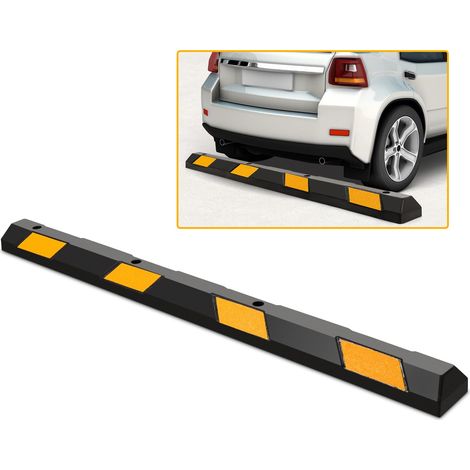 bordure de stationnement en caoutchouc, arrêt de stationnement, butées de roue pour voiture, camion, camping-car, bordure en caoutchouc résistante a