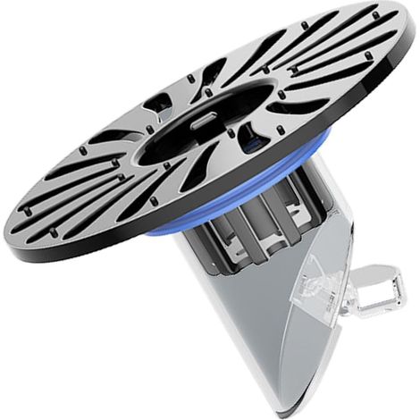 Siphon de sol anti odeur pour salle de bain, clapet anti retour, installation facile   Idéal pour buanderie et salle de bain