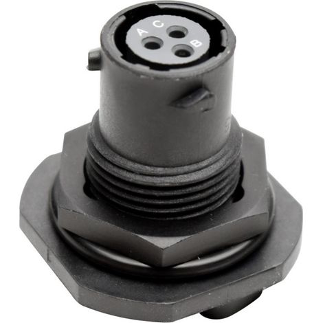 Amphenol RTS 7 8N 3S Rundstecker Buchse, Einbau Gesamtpolzahl: 3 Serie (Rundsteckverbinder): Ecomate