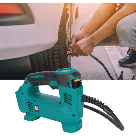 Compresseur d'air à affichage numérique lithium-ion compatible avec les batteries d'outils électriques Makita 21 V (1/5)