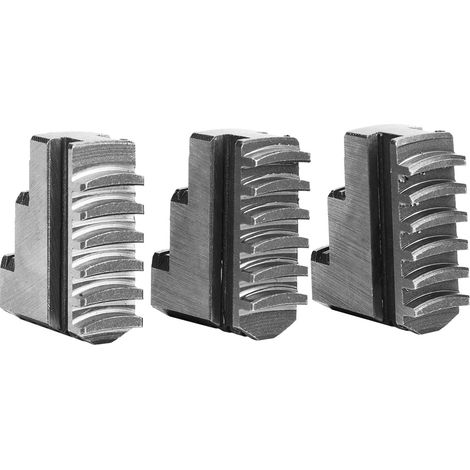 3 Stück K11-100 Innenbacken 4 Zoll Spannfutter 20CrMnTi Hochfestes, langlebiges Spannfutter (1/5)