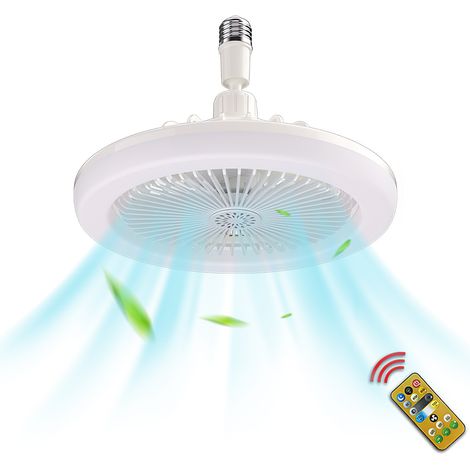 Deckenventilator mit Licht LED 3 Stufen Fernbedienung (1/5)