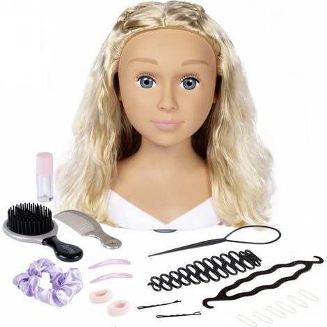 Smoby - My Beauty Blonde Styling Head (7600320317)