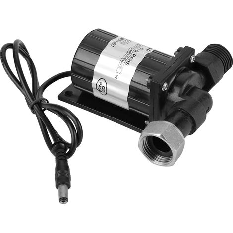 Pompe À Eau Submersible Sans Brosse DC12V 10W Pompe À Courant Continu Pour Intérieur Extérieur Eau Froide Chaude Faible Bruit Faible Consommation Énergie (1/5)