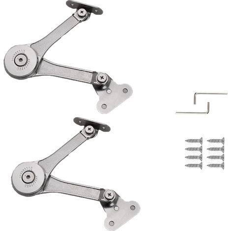 Accessoire de levage,2 Pièces Armoire Meuble Ascenseur, Support Charnière Boîte, Pour Portes de Meubles, Armoires, Dessus de Placard (1/5)