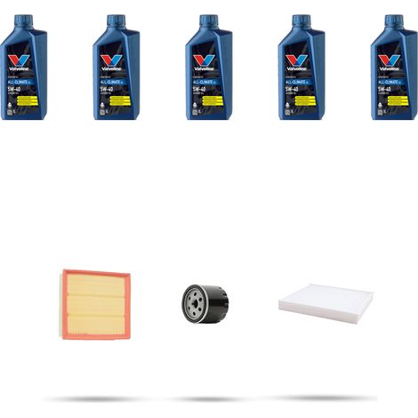 Kit tagliando 3 FILTRI e 5L OLIO compatibile con Opel Zafira B 2.0 Turbo OPC 177kw dal 2006 (1/5)