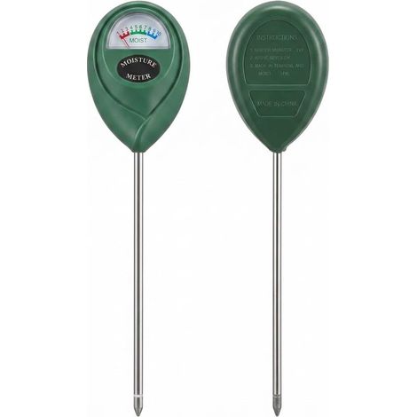 Medidor de humedad para plantas: medidor de humedad del suelo para plantas en maceta y plantas de interior: simplemente mida la humedad del suelo (1/2)