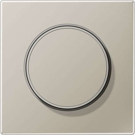 Jung Abdeckung mit Drehknopf 1fach, Serie LS, Edelstahl ES 1740