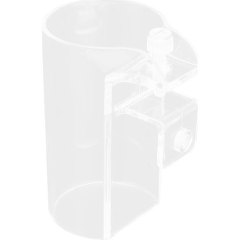 Anneau d'alimentation en acrylique pour aquarium vertical et horizontal, distributeur de nourriture pour poissons. (1/5)