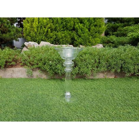BONTURI CASA HOME DECORATION Alzata Mary 35 Clear 18,5 x H 29 Cm Vetro