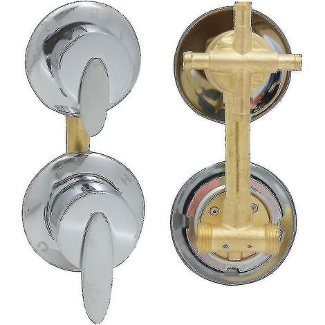 Robinet de douche à 4 voies en laiton, mitigeur pour cabine de douche - hao (1/5)