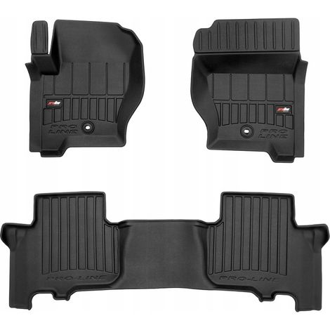 ALFOMBRAS, FELPUDOS, ALFOMBRAS DE GOMA LAND ROVER DISCOVERY 3 L319 2004-2009, BANDEJAS 3 (1/5)