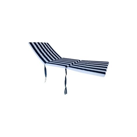 CUSCINO GARDEN LETTINO 195X60CM RIGA BLU